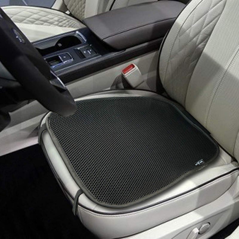 BIGANT Big Ant Breathable Car Seat Cushion, 1PC Car Interior Seat Cover Cushion Pad Mat for Auto Supplies Home Office Chair (Black) - Image 1
